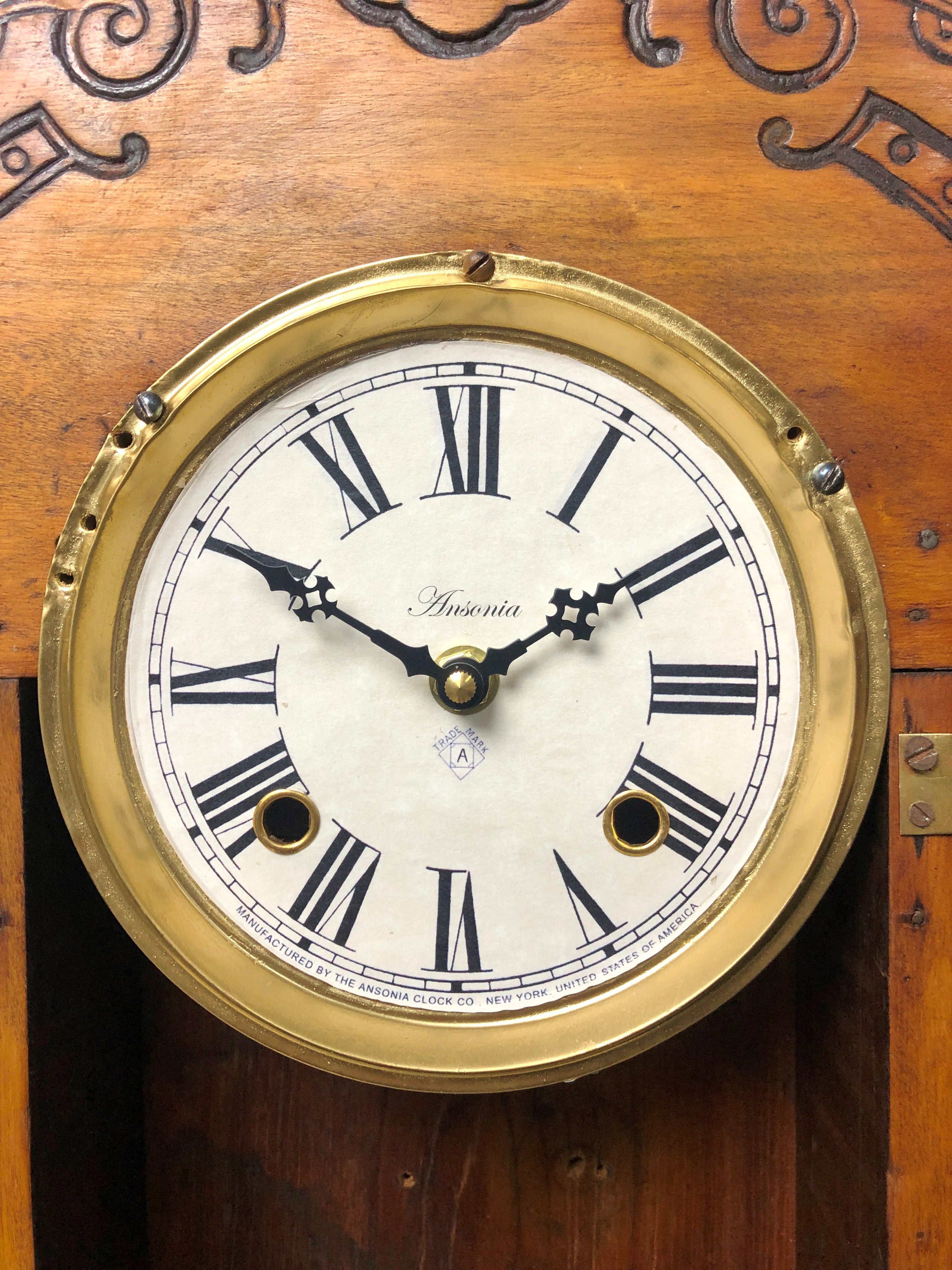 Antique Original Ansonia Cottage Mantel Clock | eXibit collection