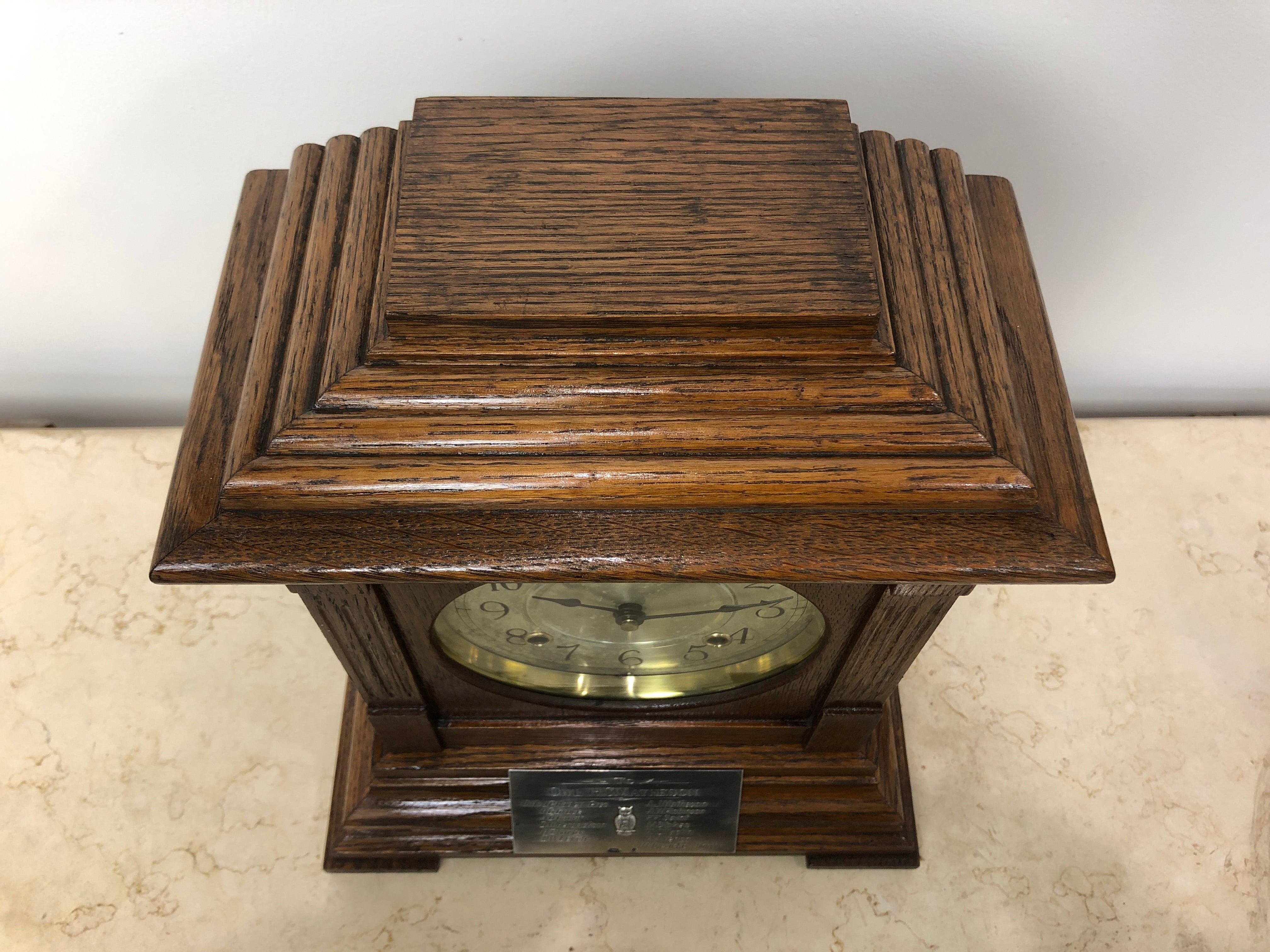 Antique Original ANSONIA Hammer Chime Mantel Clock | eXibit collection