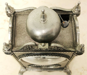 Vintage SCHMID SCHLENKER Ornate 8 Day Bell Chime Mantel Clock | eXibit collection