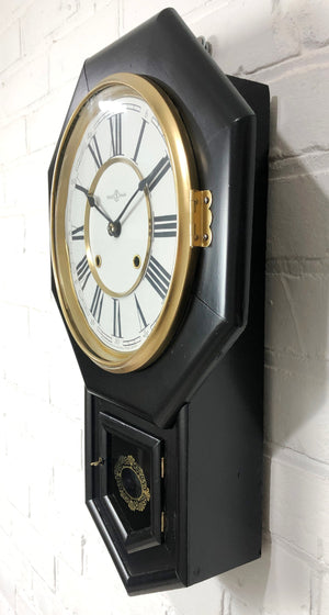 Vintage SEIKOSHA Hammer Chime Octagon Wall Clock | eXibit collection