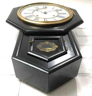 Vintage SEIKOSHA Hammer Chime Octagon Wall Clock | eXibit collection