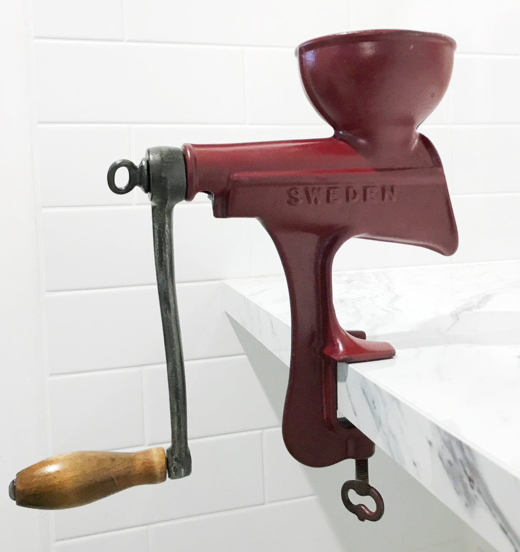 Vintage Husqvarna Fruit and Pureé Press | eXibit collection