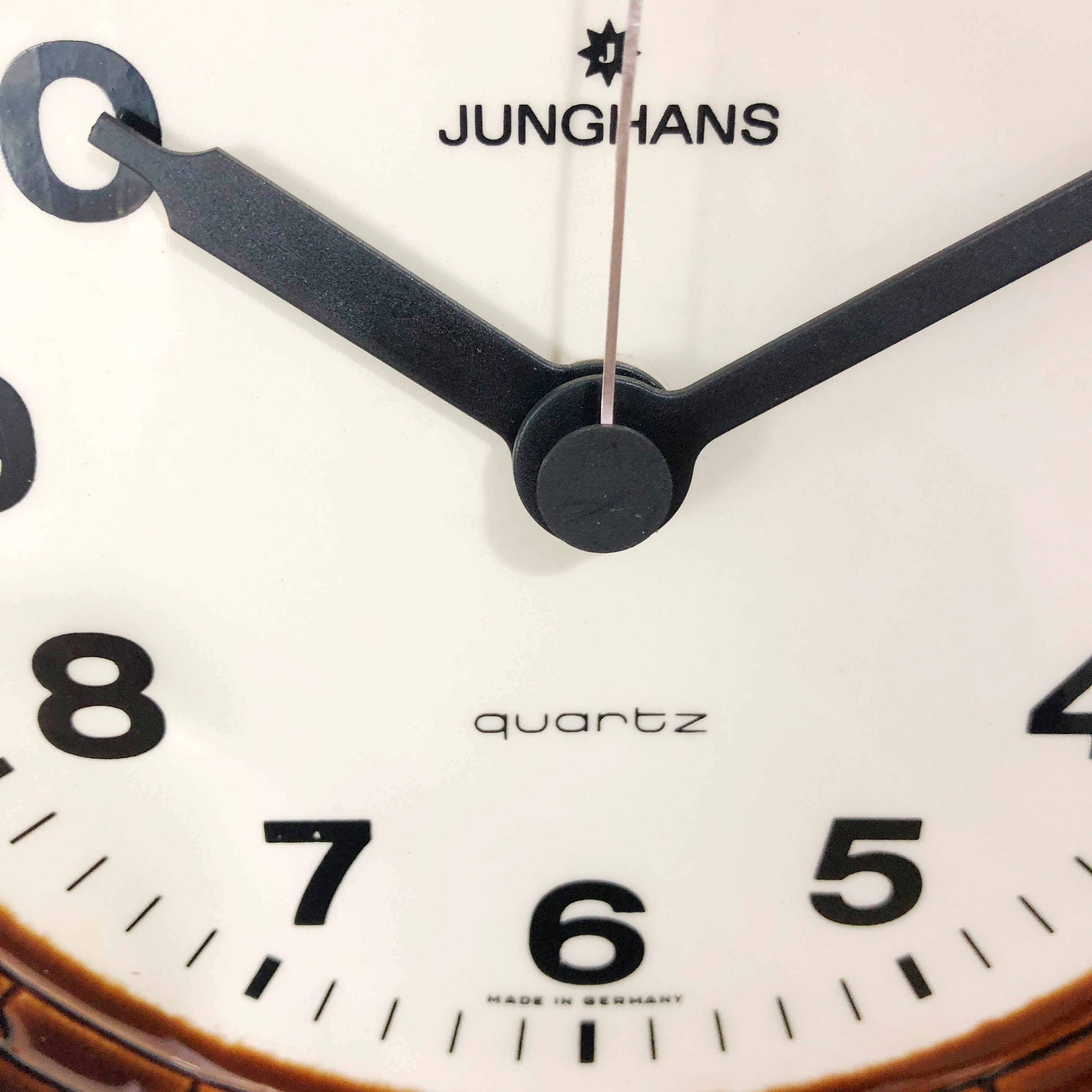 Vintage Junghans Kitchen Timer Quartz Ceramic Wall Clock | eXibit collection