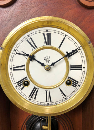 Antique WATERBURY U.S.A Cottage Mantel Clock | eXibit collection