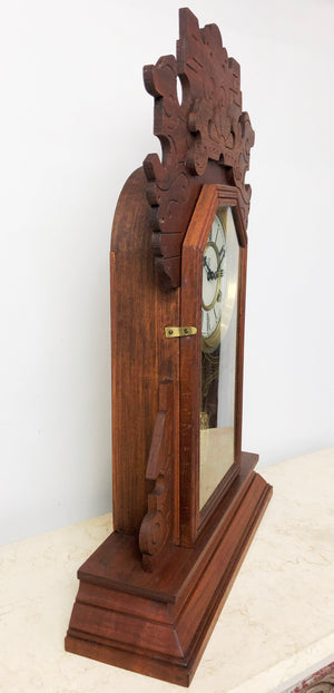 Antique WATERBURY U.S.A Cottage Mantel Clock | eXibit collection