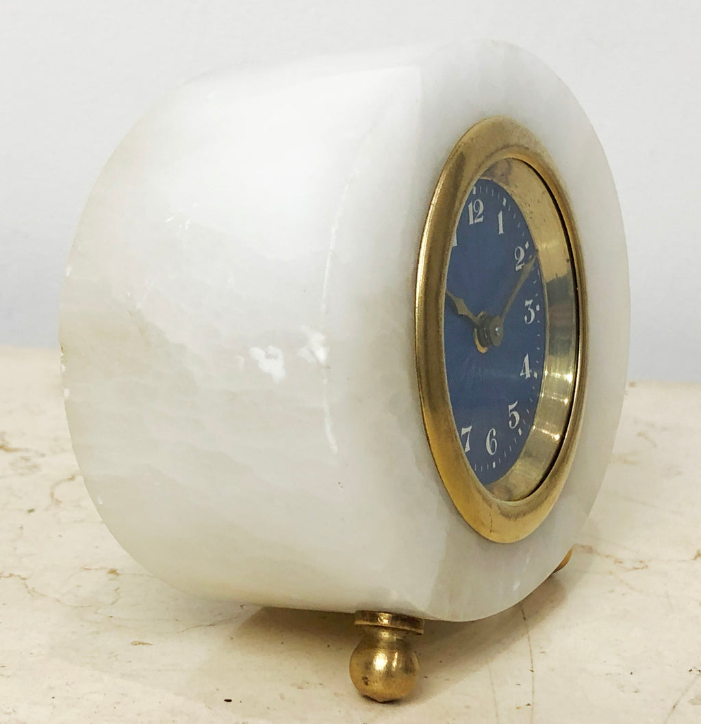 Vintage GERMAN Marble Desk Clock | eXibit collection
