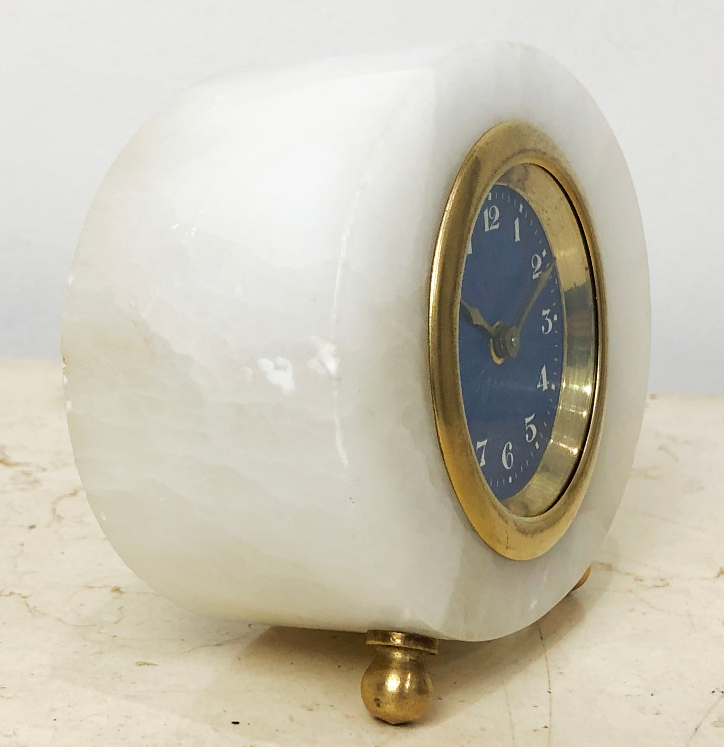 Vintage GERMAN Marble Desk Clock | eXibit collection