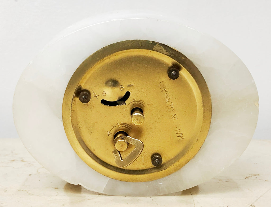 Vintage GERMAN Marble Desk Clock | eXibit collection