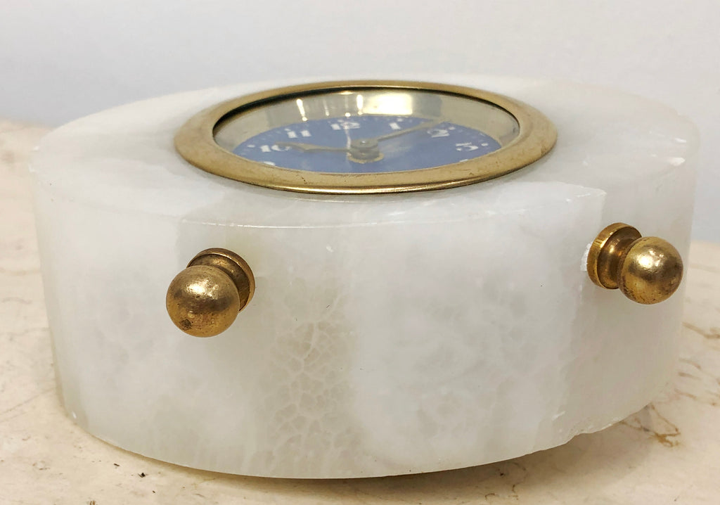 Vintage GERMAN Marble Desk Clock | eXibit collection