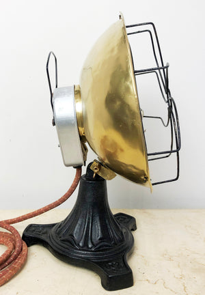 Vintage HECLA Cast Iron Electric Radiator Heater Lamp | eXibit collection