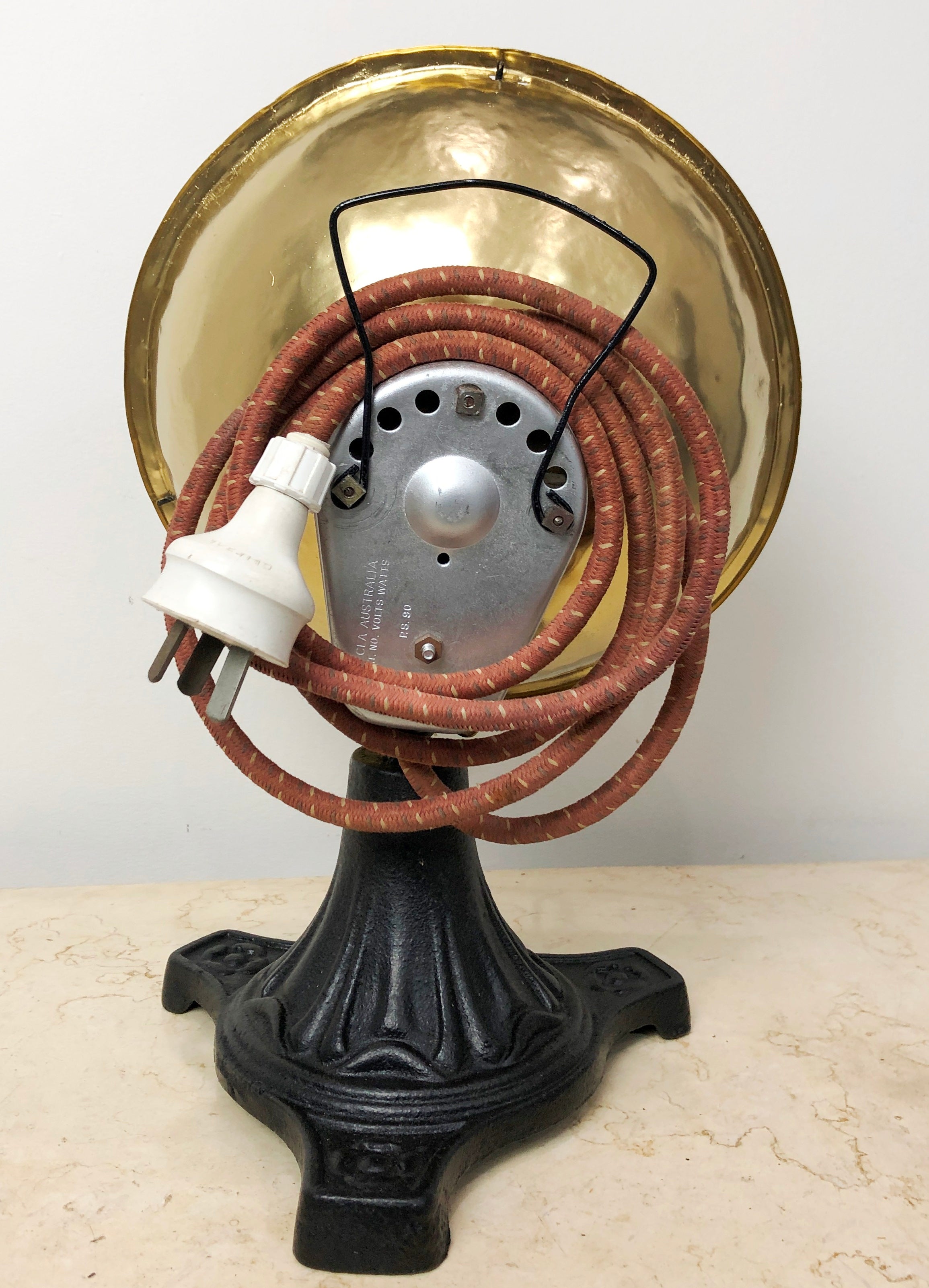 Vintage HECLA Cast Iron Electric Radiator Heater Lamp | eXibit collection