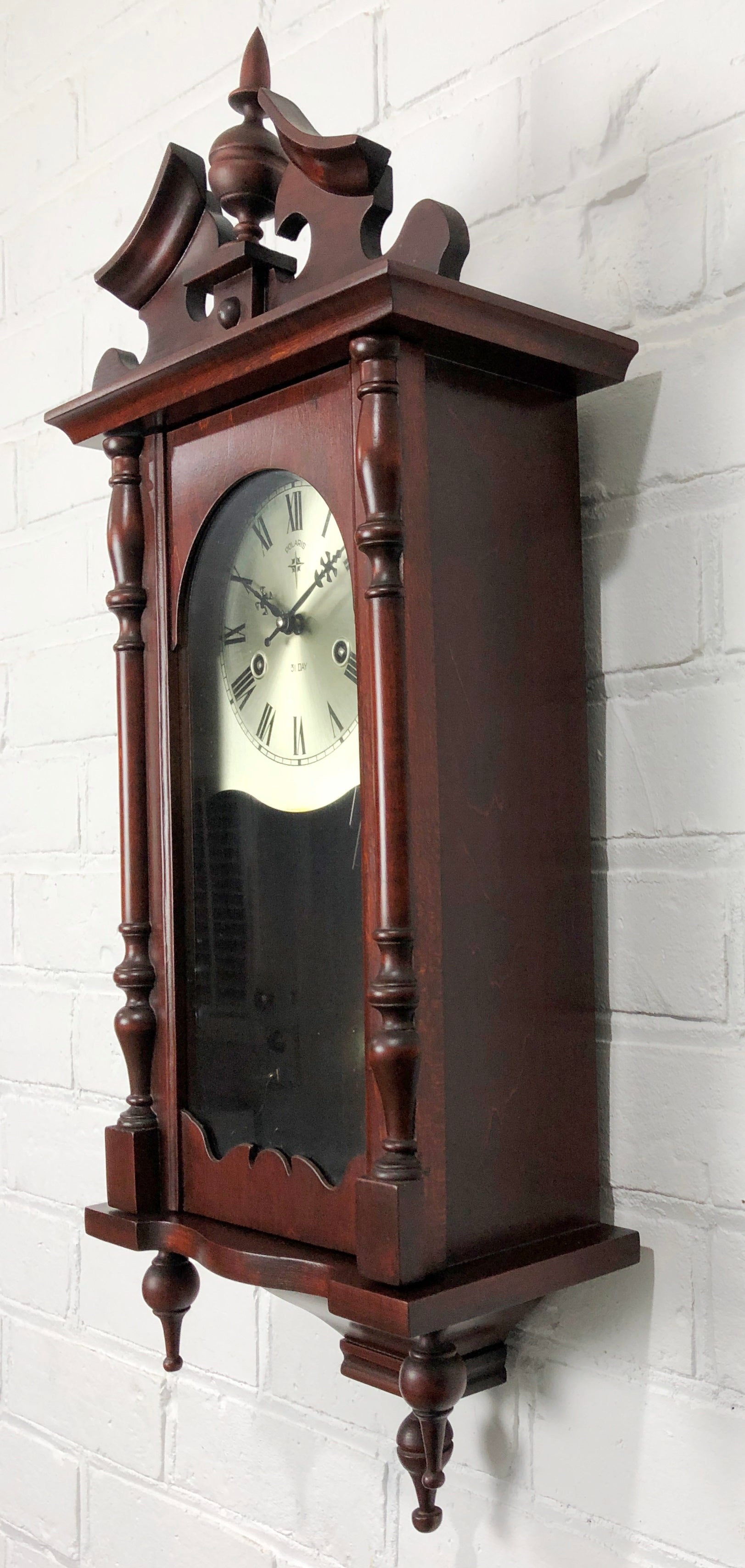 Vintage 31 Day POLARIS Hammer Chime Wall Clock | eXibit collection