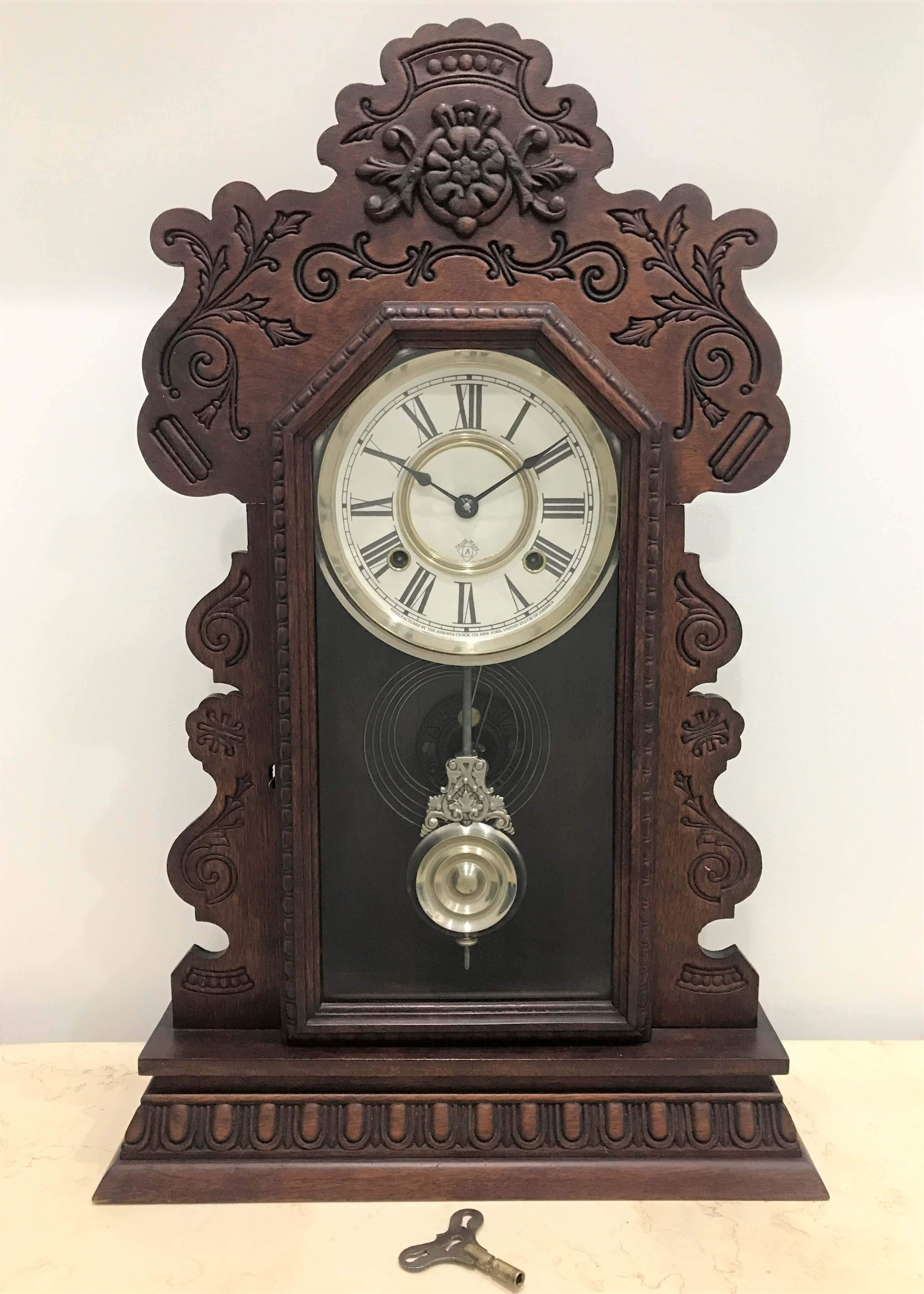 Antique Ansonia Mantel Clock | eXibit collection