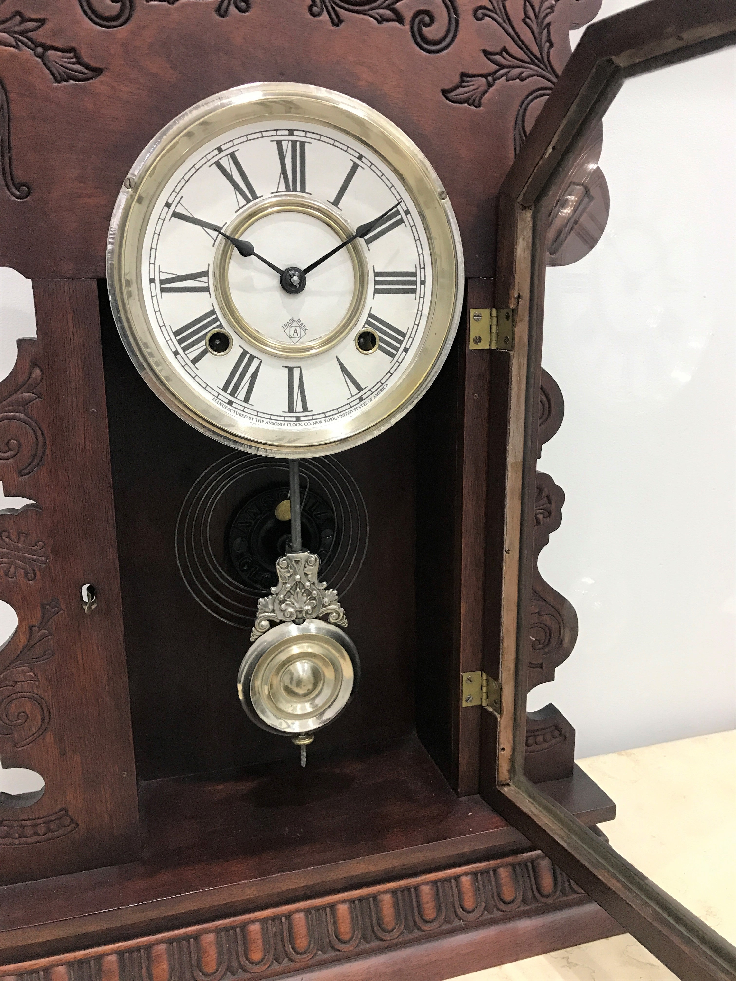 Antique Ansonia Mantel Clock | eXibit collection