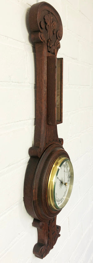 Original Vintage Wall Barometer & Thermometer | eXibit collection