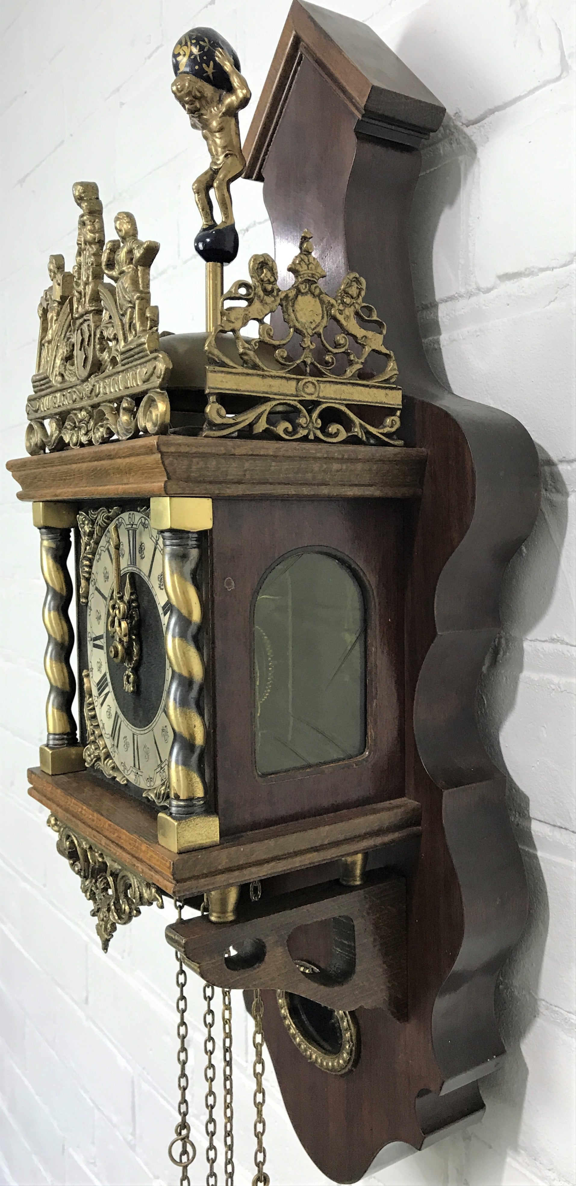 Vintage Atlas Dutch Wall Clock | eXibit collection