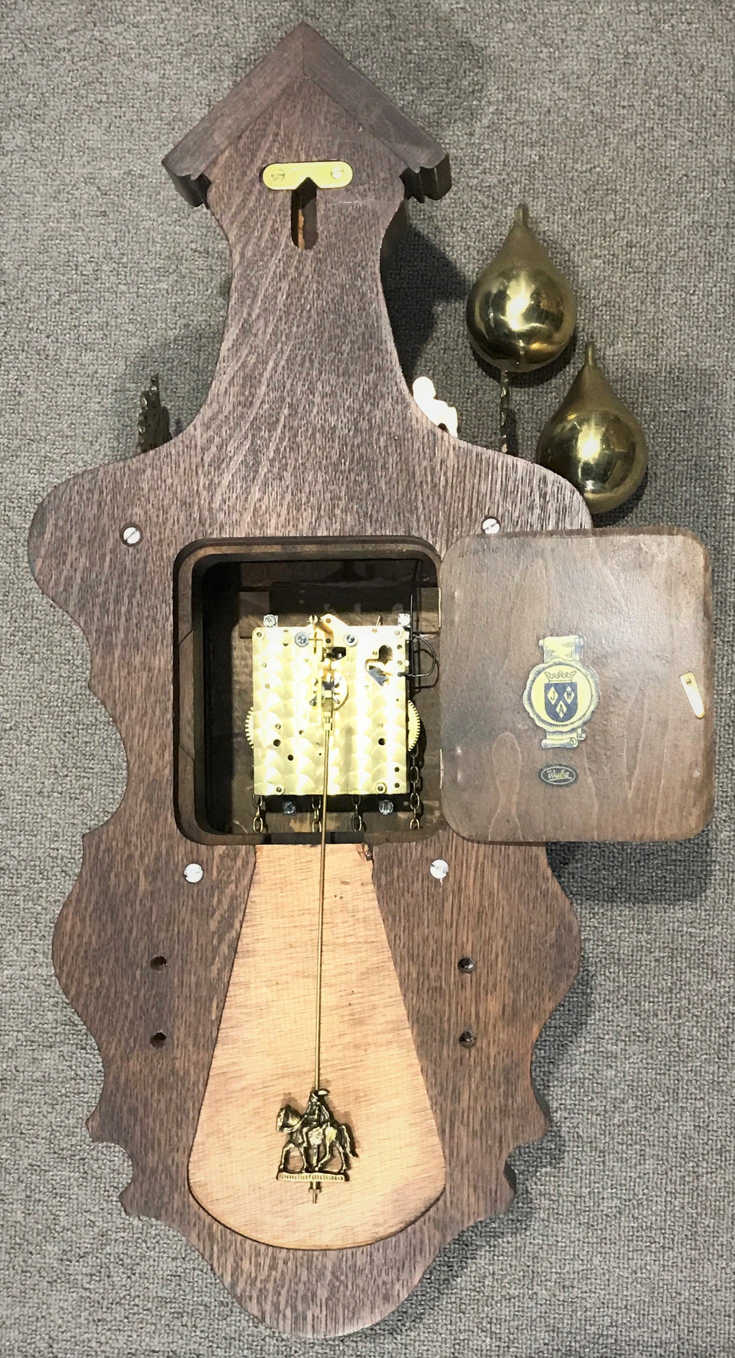 Vintage Atlas Dutch Wall Clock | eXibit collection