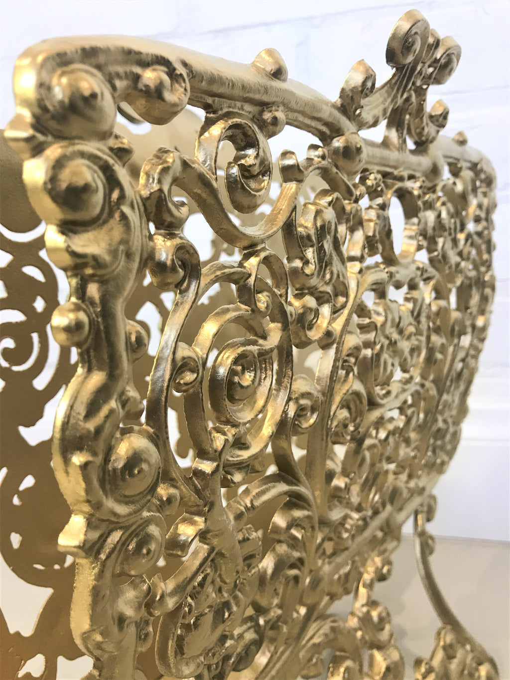 Vintage Ornate Magazine Rack | eXibit collection