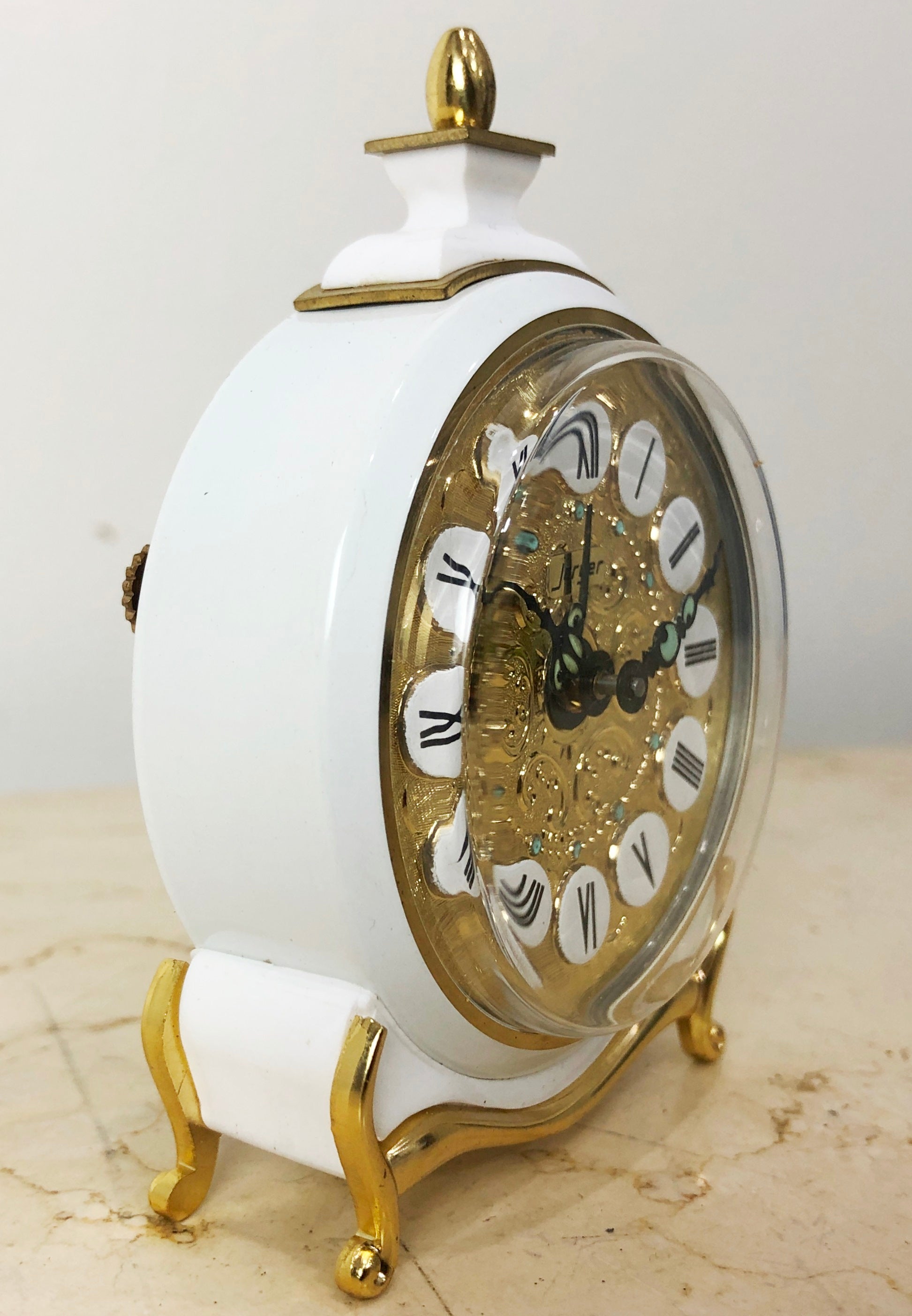 Vintage JERGER German Alarm Desk Clock | eXibit collection