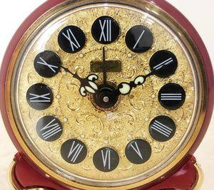 Vintage JERGER German Alarm Desk Clock | eXibit collection