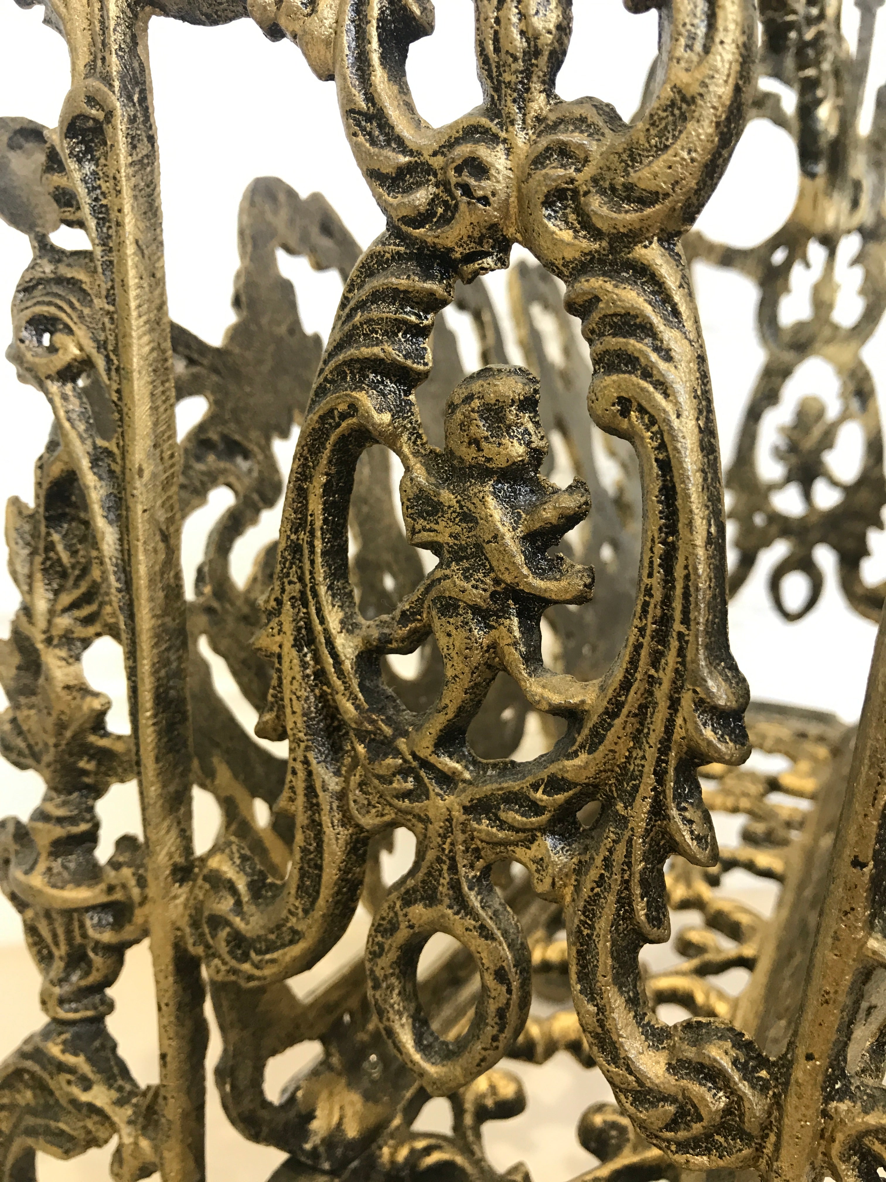 Vintage Ornate Magazine Rack | eXibit collection