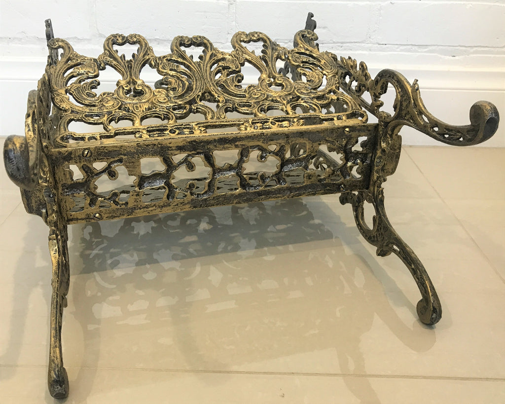 Vintage Ornate Magazine Rack | eXibit collection