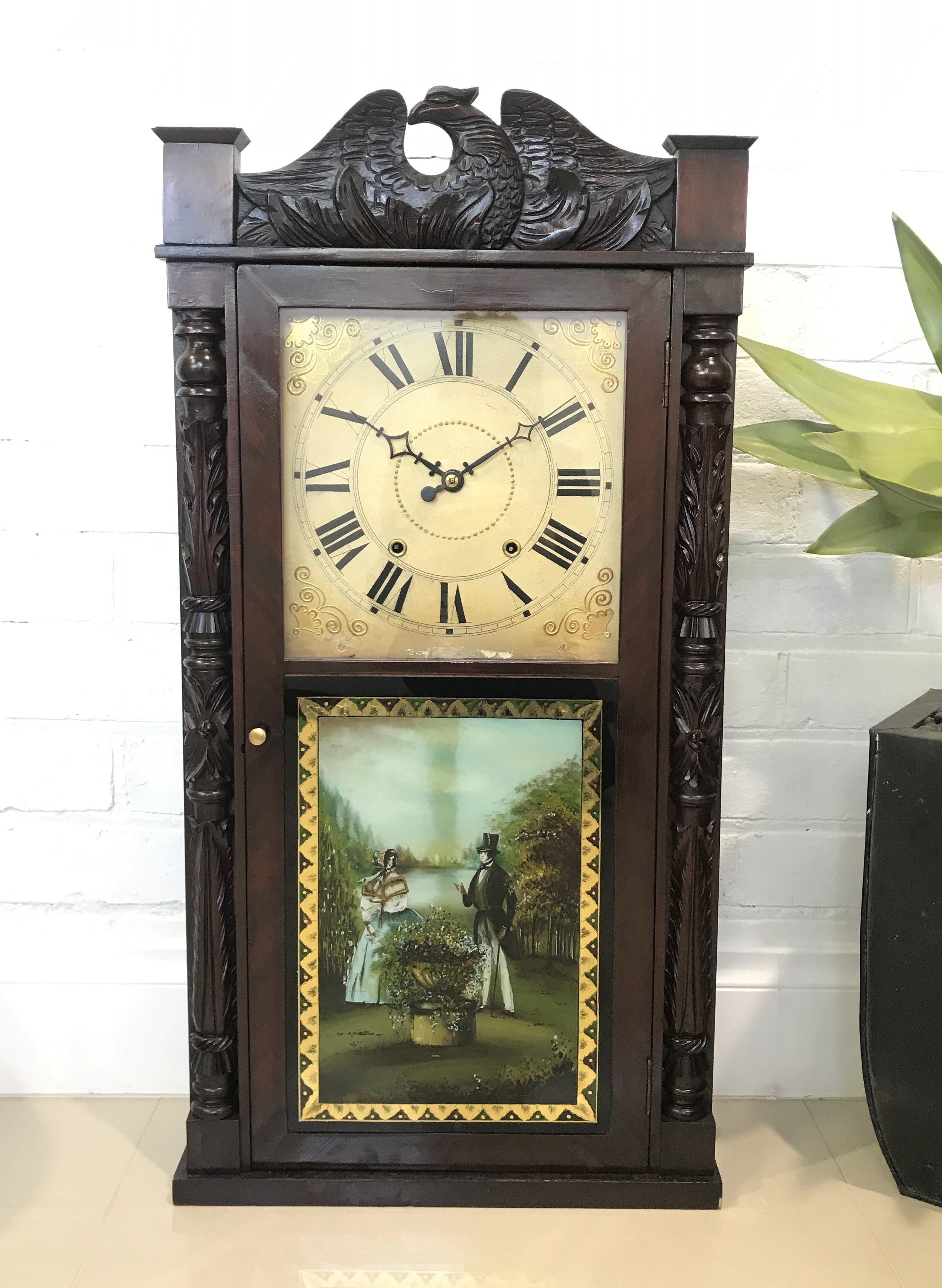 Antique Marsh, Gilbert & Co. Wall Clock | eXibit collection