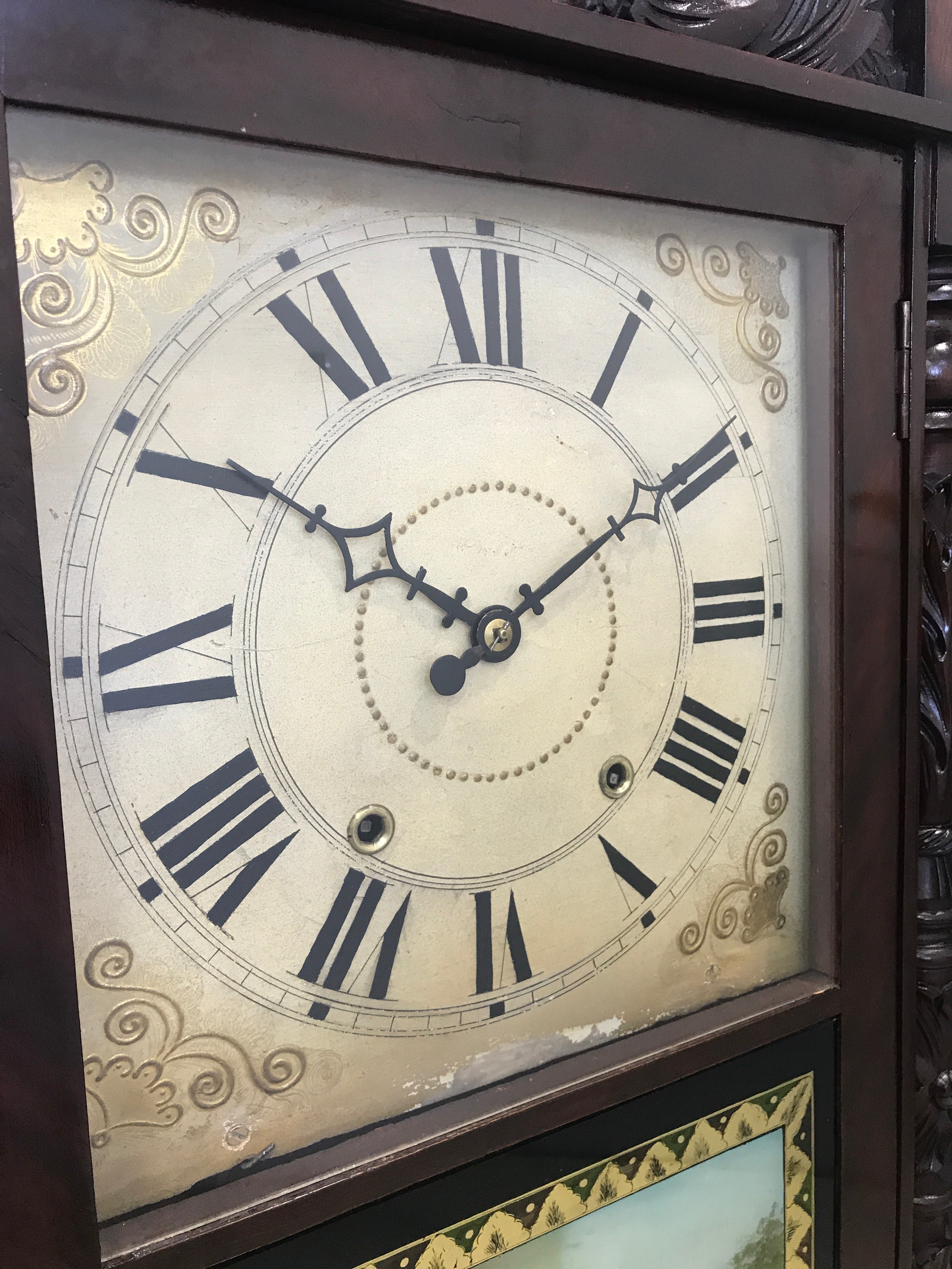 Antique Marsh, Gilbert & Co. Wall Clock | eXibit collection