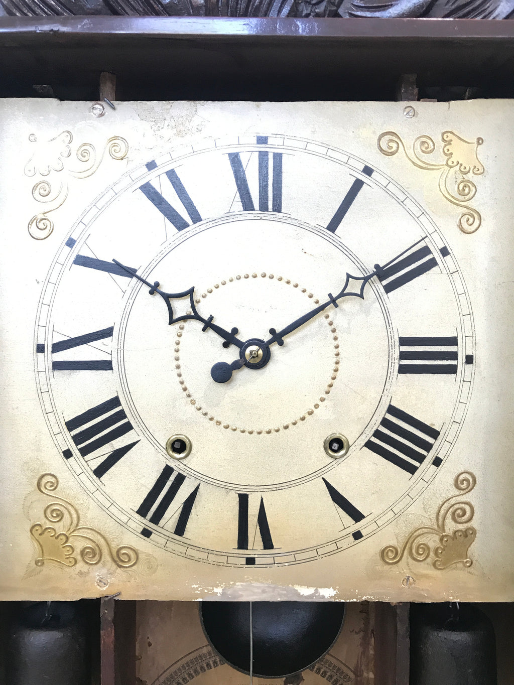 Antique Marsh, Gilbert & Co. Wall Clock | eXibit collection