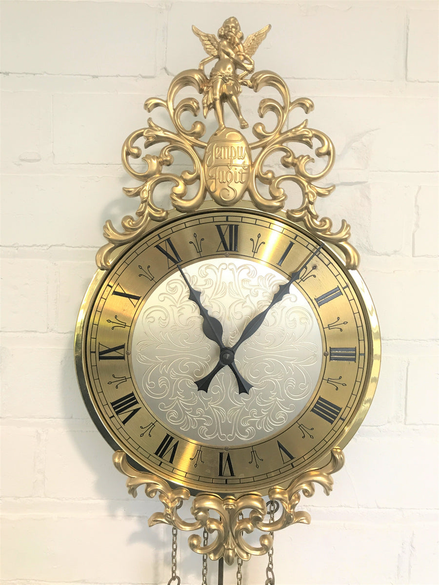 Vintage Tempus Fugit Wall Clock Adelaide Clocks