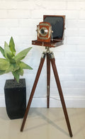 Vintage Look Folding Camera Stand | eXibit collection