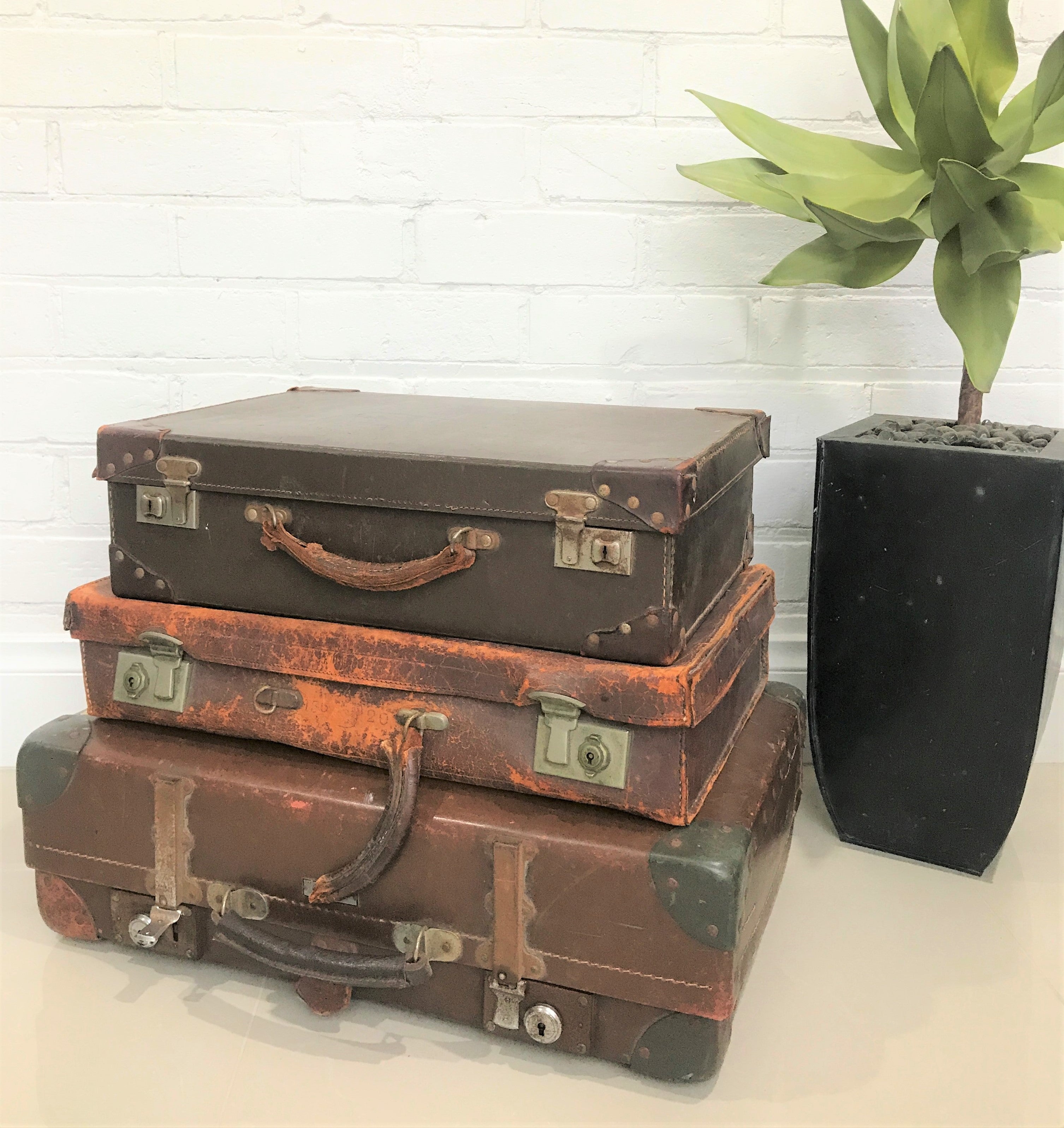 Vintage Travel Suitcase | eXibit collection