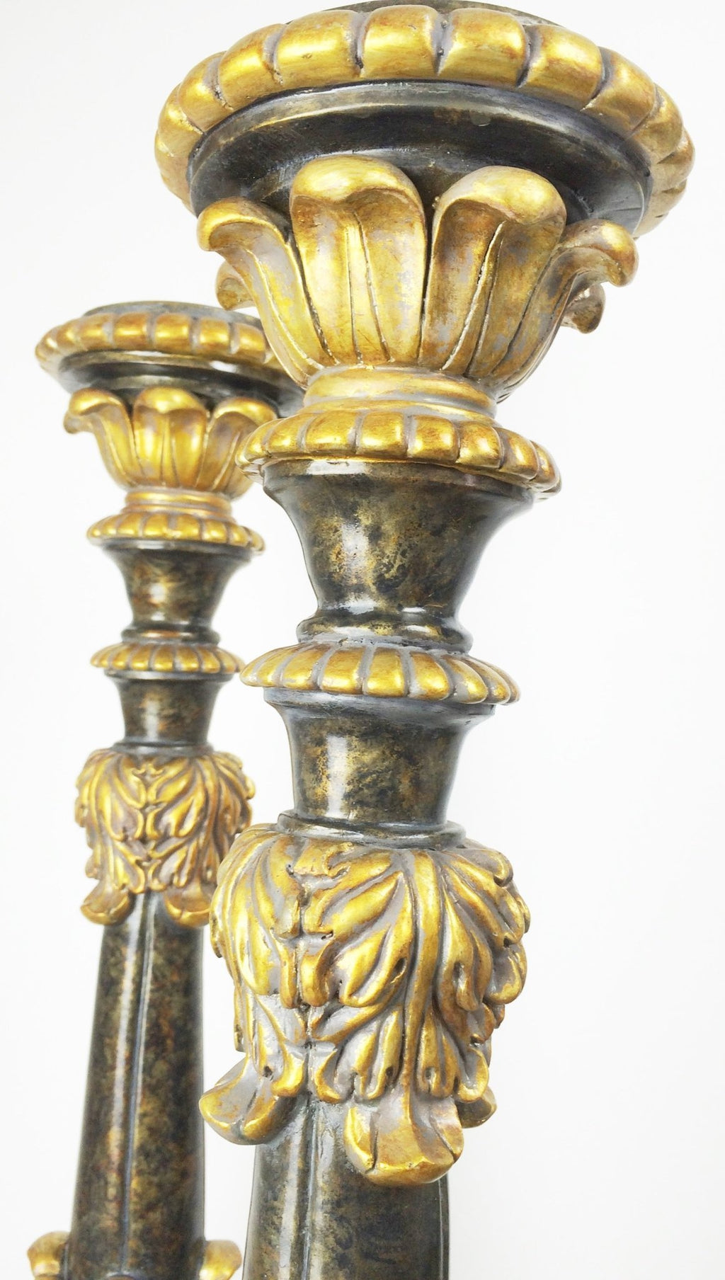 Ornate Torchere Pedestal Candle Stand | eXibit collection