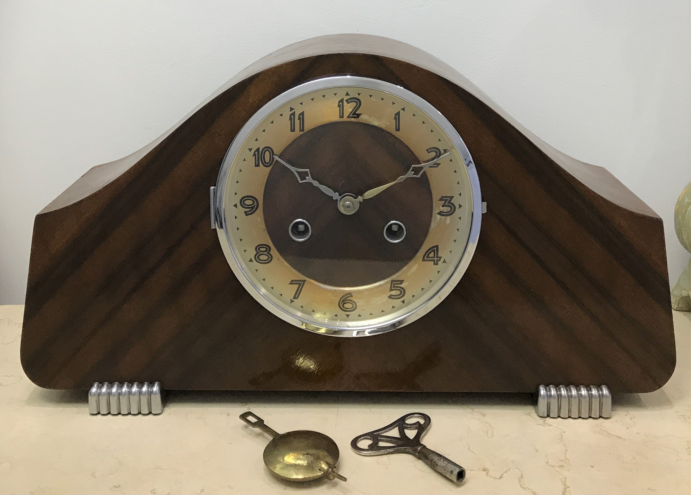 Vintage Hermle Mantel Clock | eXibit collection