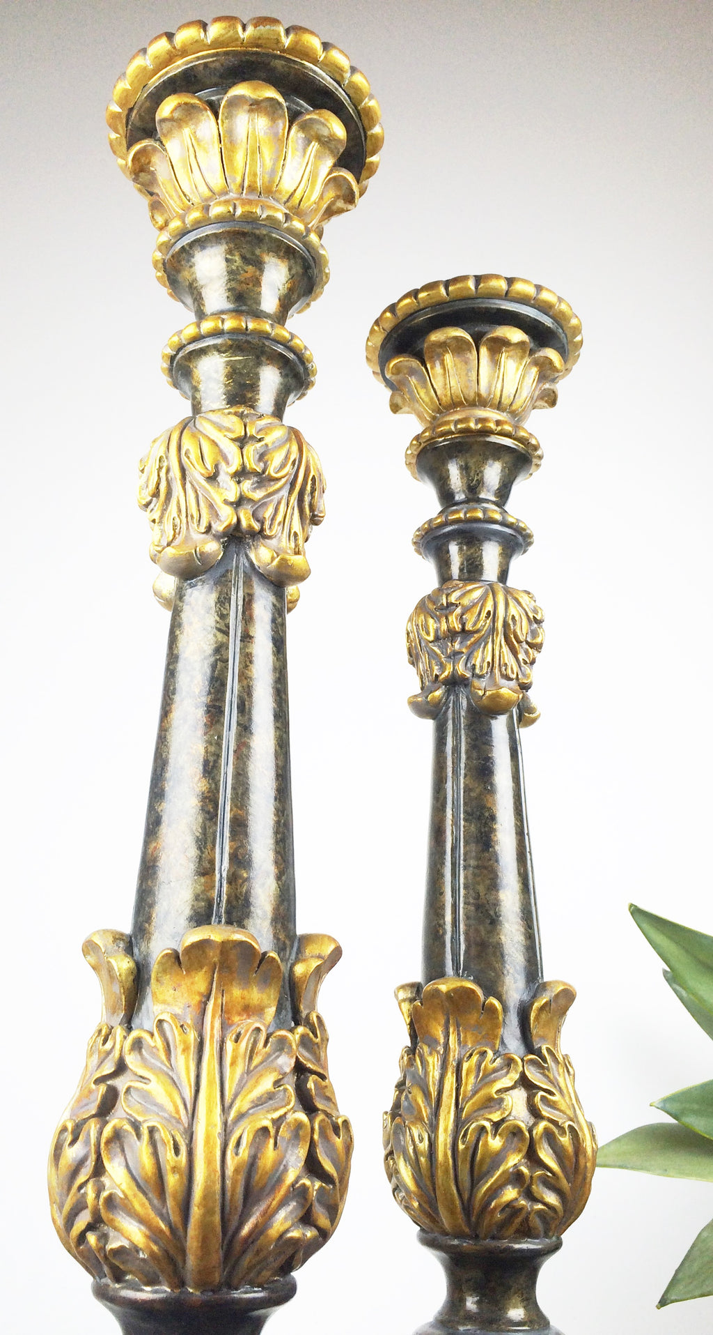 Ornate Torchere Pedestal Candle Stand | eXibit collection