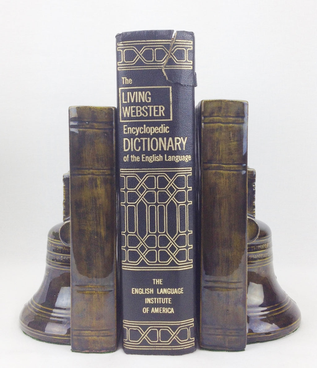 American Liberty Bell Bookcase Bookends | eXibit collection