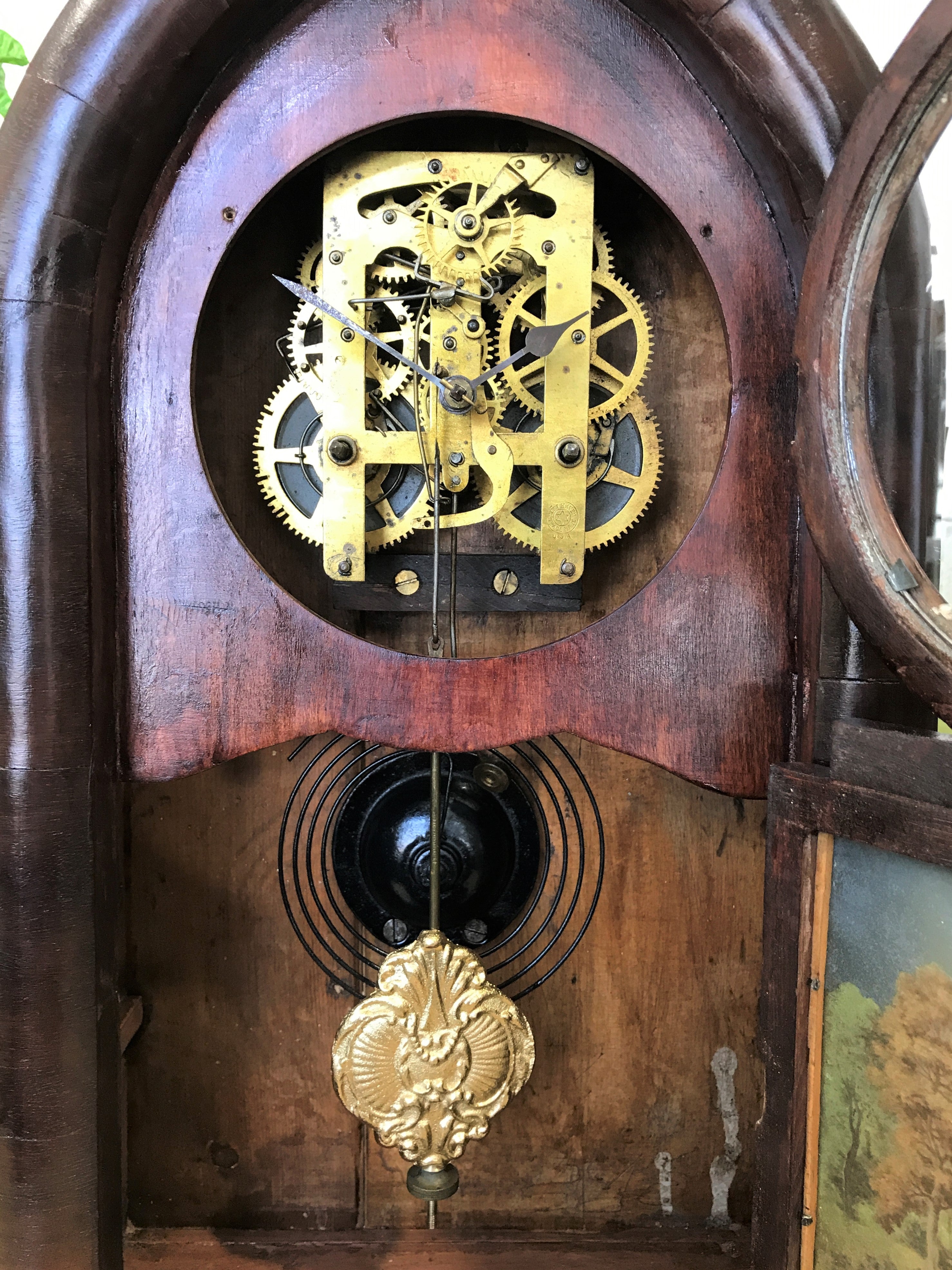 Antique Cathedral Mantel Clock | eXibit collection