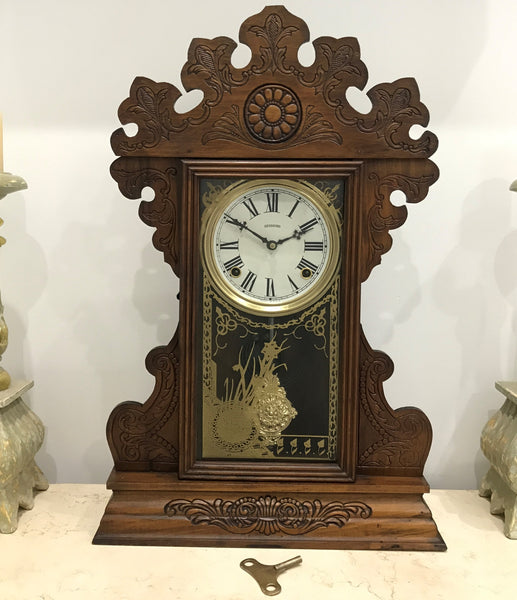 Antique Sessions Cottage Mantel Clock | eXibit collection