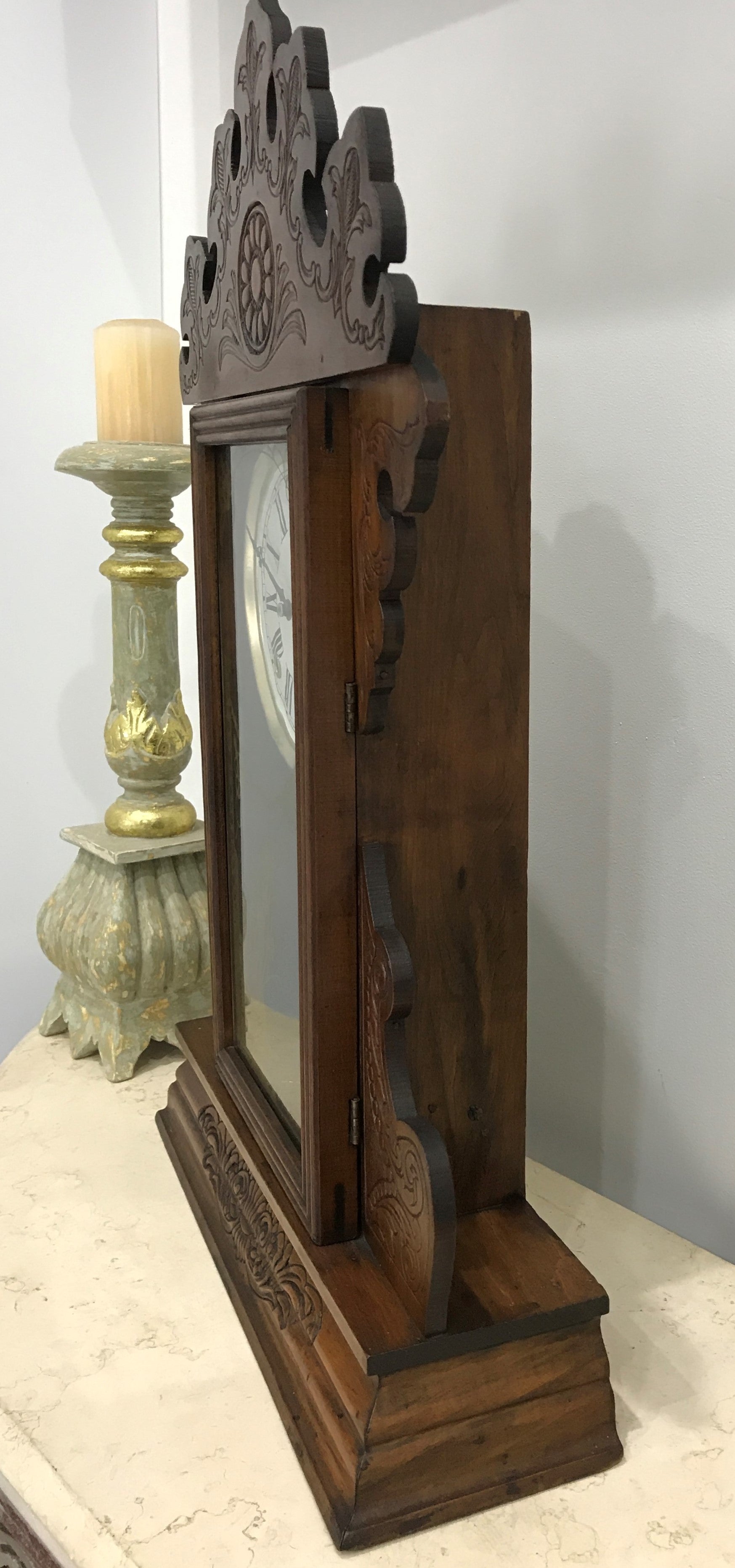 Antique Sessions Cottage Mantel Clock | eXibit collection