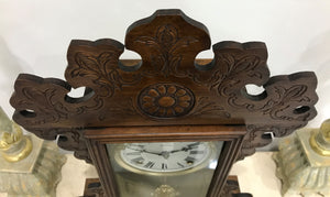 Antique Sessions Cottage Mantel Clock | eXibit collection