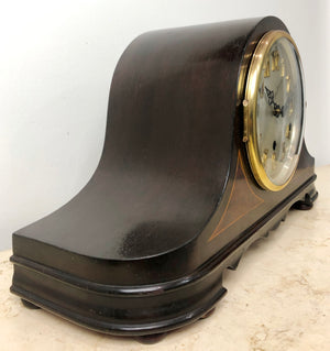 Vintage DRGM German Westminster Hammer Chime Mantel Clock | eXibit collection