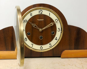 Vintage German Mackays Westminster Chime Mantel Clock | eXibit collection