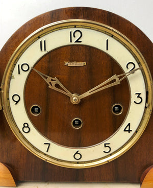 Vintage German Mackays Westminster Chime Mantel Clock | eXibit collection