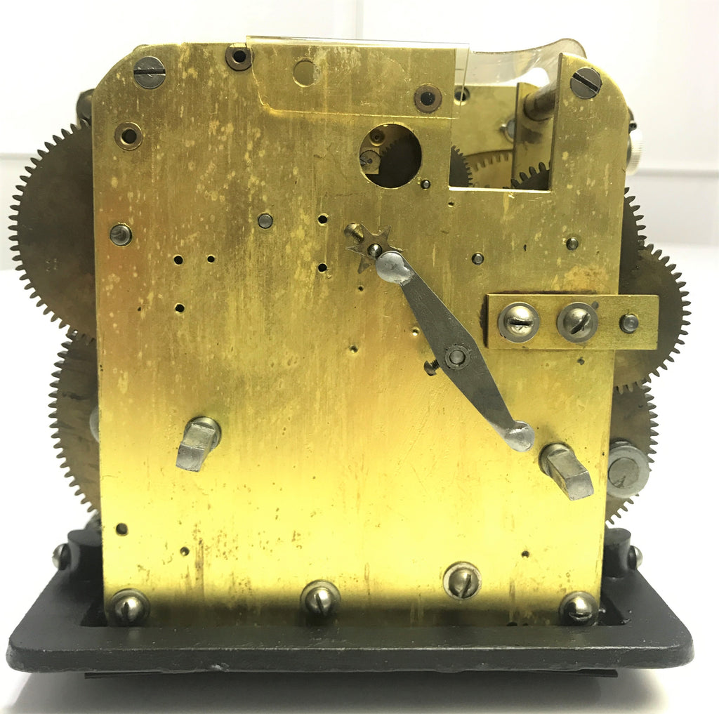 Antique Industrial Time Stamp Mantel Clock | eXibit collection