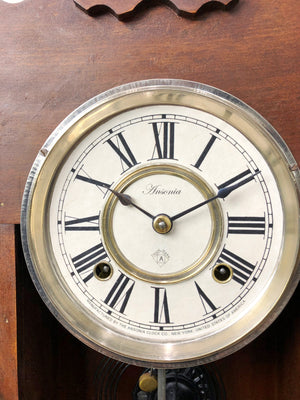 Antique ANSONIA U.S.A Cottage Chime Mantel Clock | eXibit collection