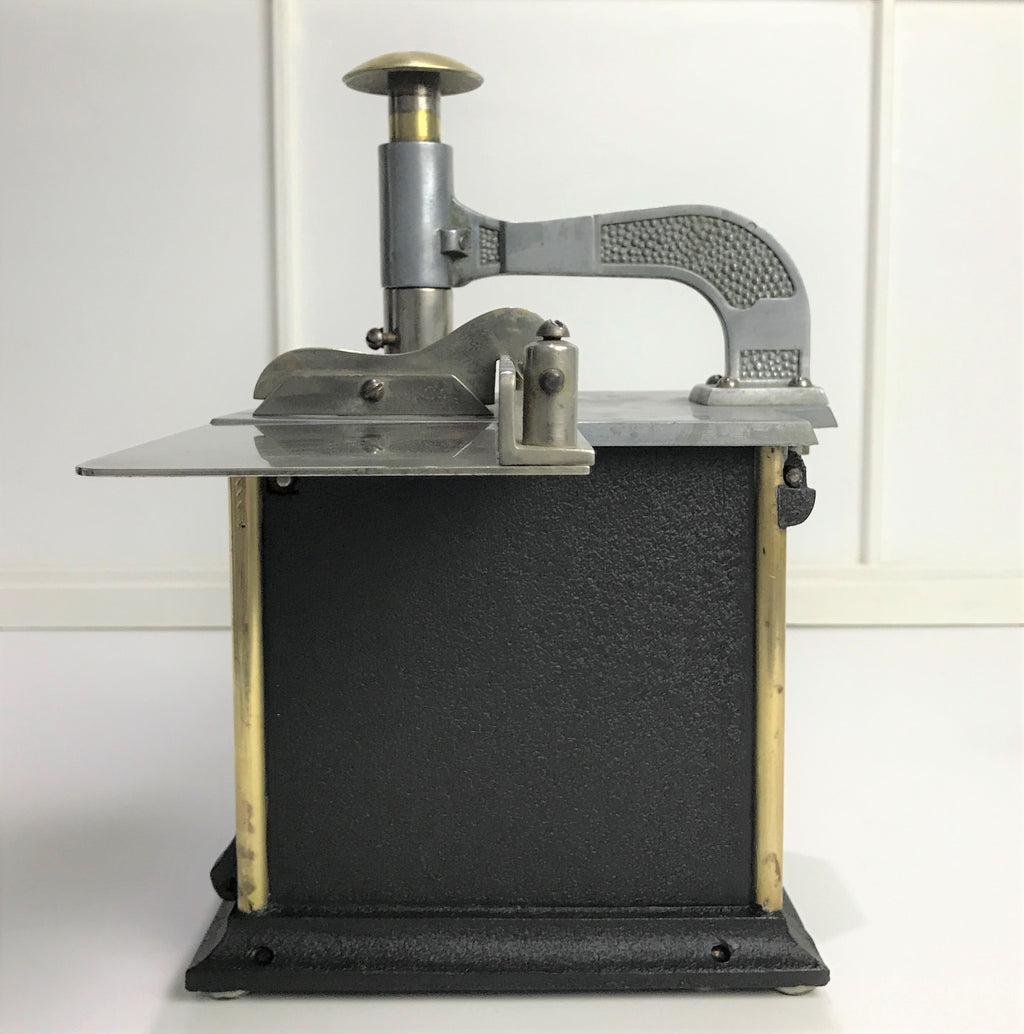 Antique Industrial Time Stamp Mantel Clock | eXibit collection