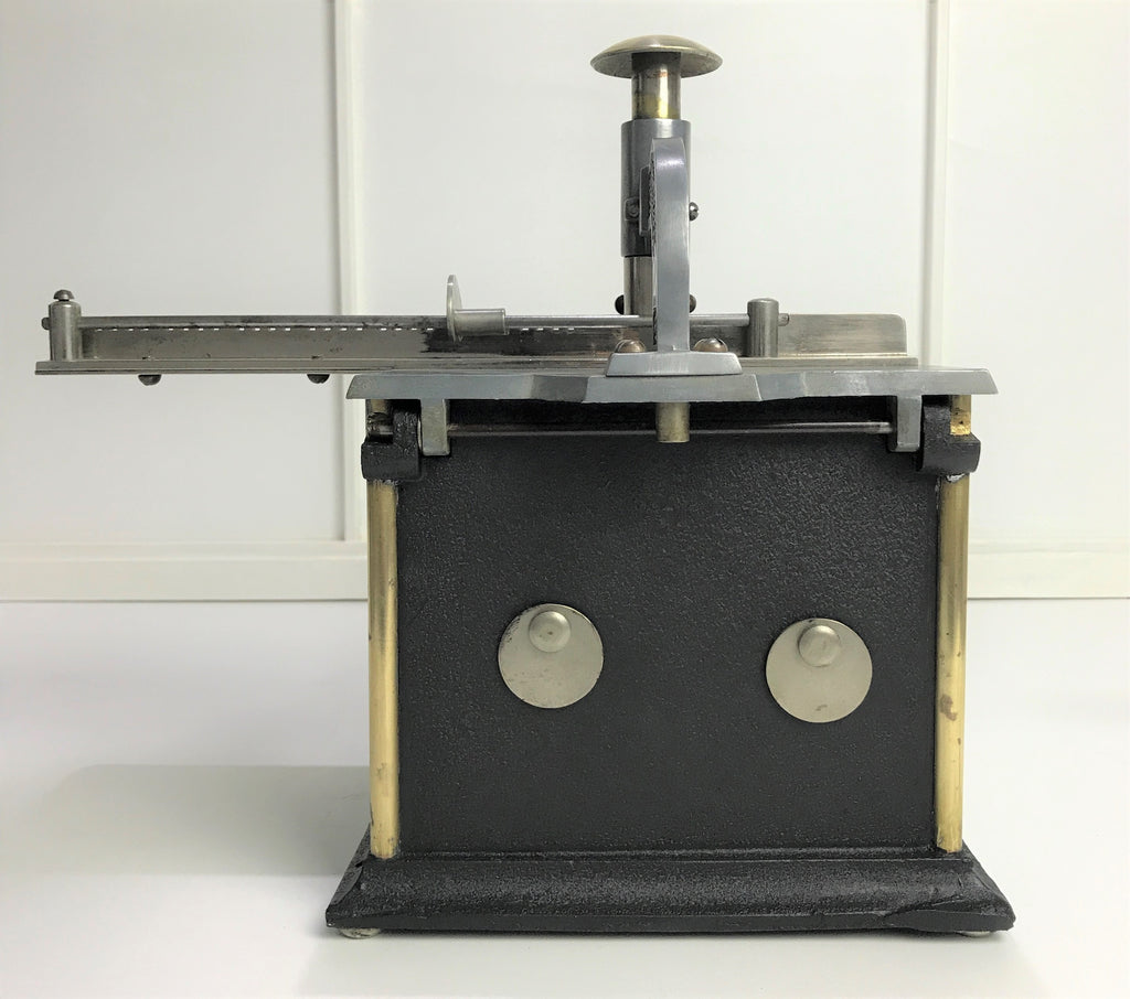 Antique Industrial Time Stamp Mantel Clock | eXibit collection