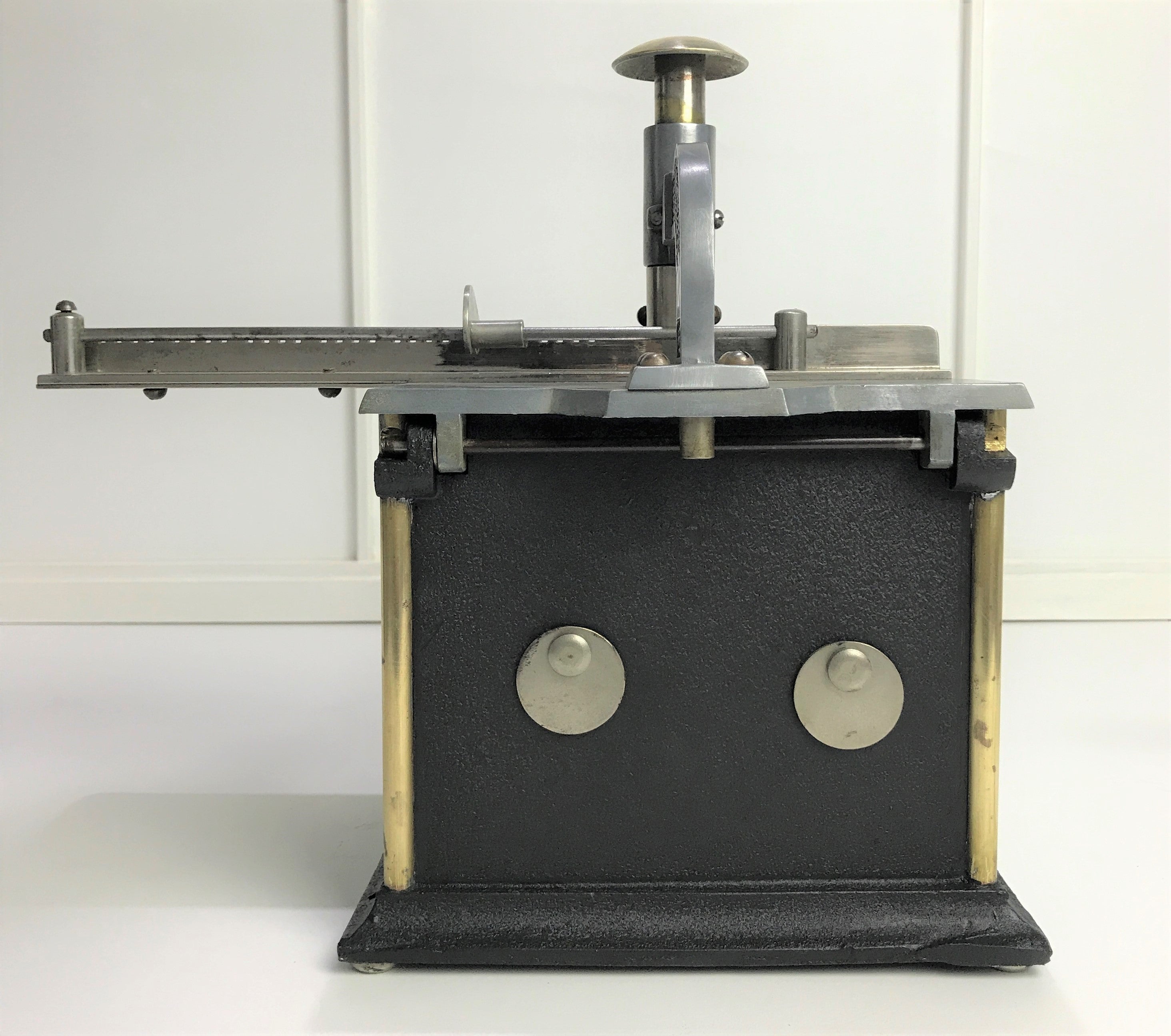 Antique Industrial Time Stamp Mantel Clock | eXibit collection