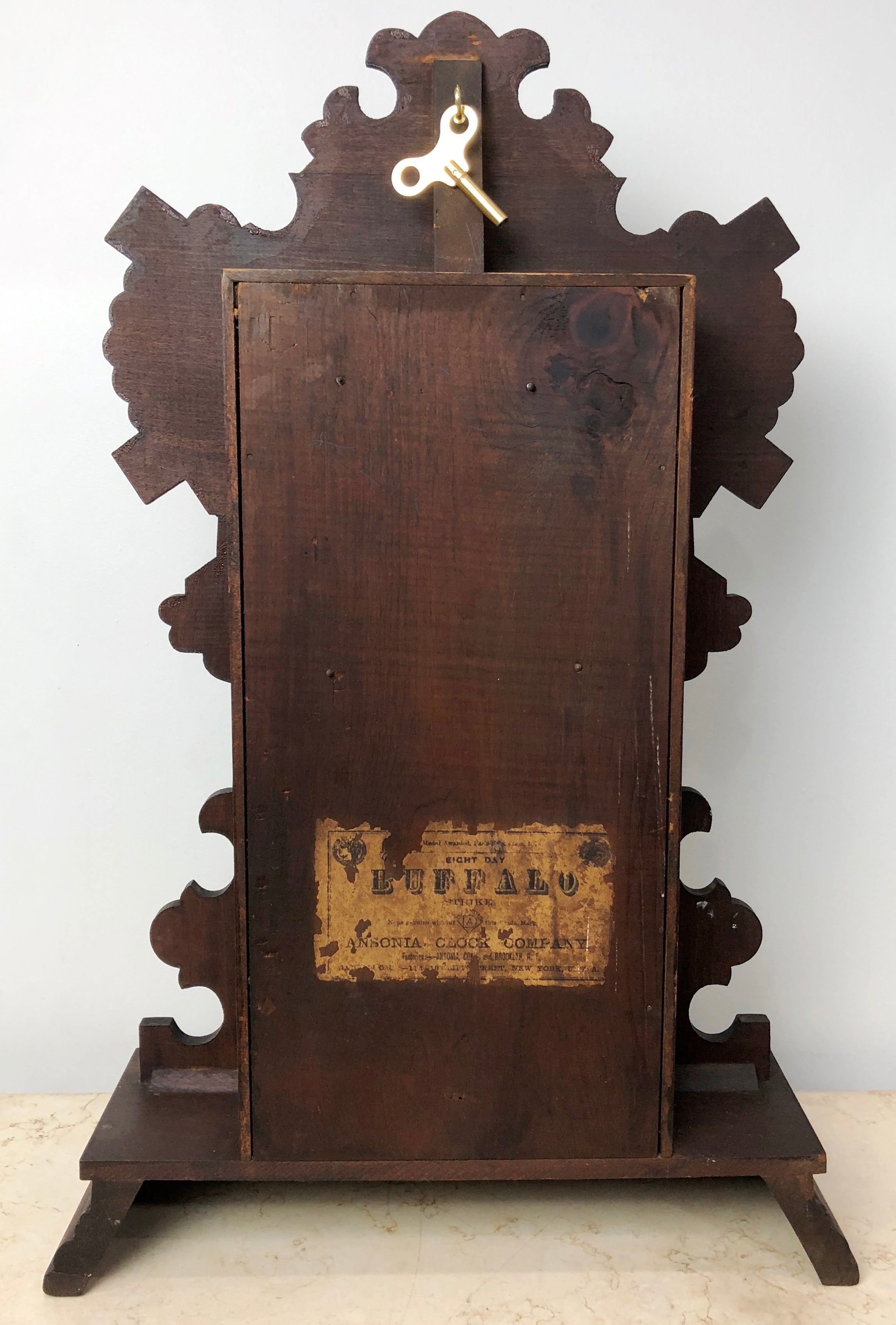 Antique ANSONIA U.S.A Cottage Chime Mantel Clock | eXibit collection