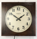LARGE Antique HAMMOND Bichronous Electric Wall Clock | eXibit collection